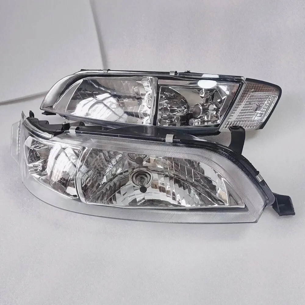 A Pair Car Headlights for Toyota Mark Gx90  JZX90 LX90  Aperture 1992 To 1996 Headlamp Lens