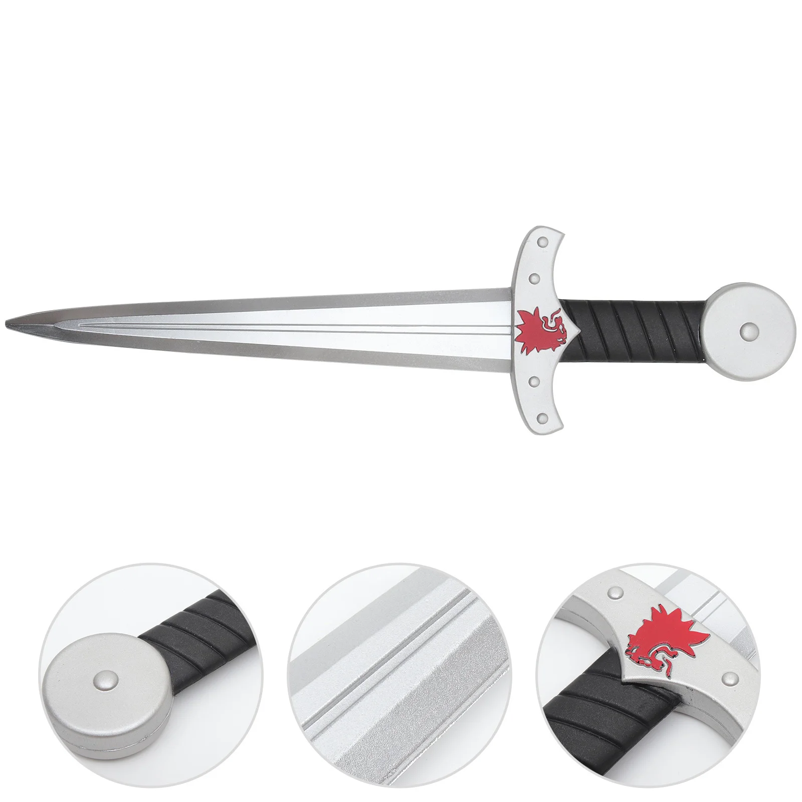 بو فارس السيف الدعامة تأثيري حلي ملحق حفلة الهالوين ديكور مقاومة للاهتراء هدية تفاعلية ألعاب السيف