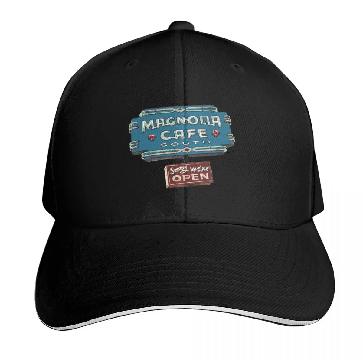 Magnolia Cafe - Austin, Texas Baseball Cap Casual Daily Wear Quick Dry Performance Cotton Twill Breathable