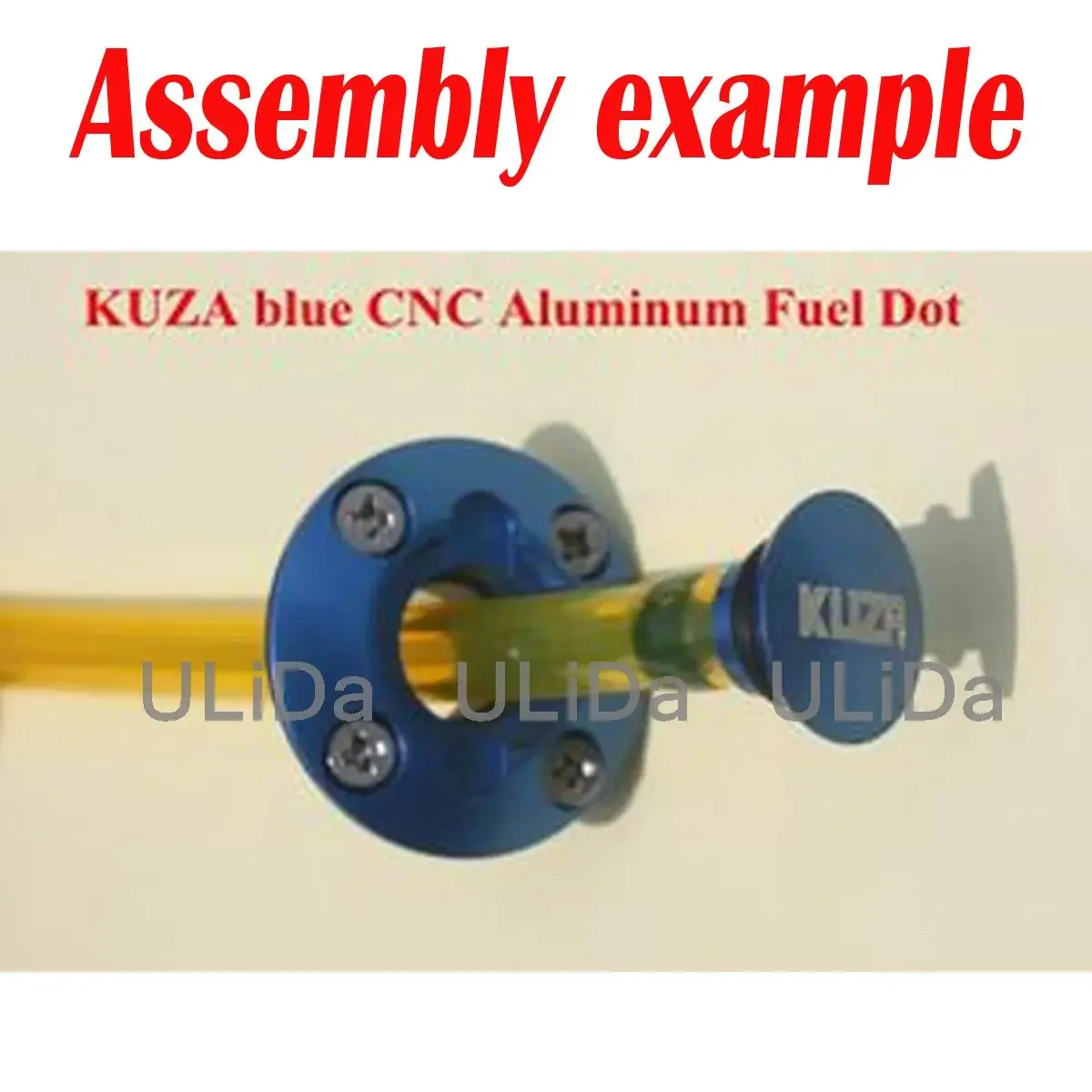 KUZA Aluminum Fuel Filler Dot Plug Port for RC Aircraft Smoking System Fuel Gas Airplane