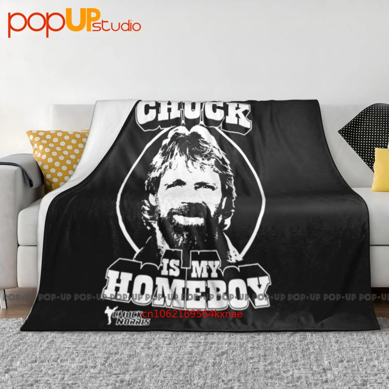 Chuck Norris Is My Homeboy Ultra-Soft Blanket Quilt Winter Sofa Cover Bed Covers