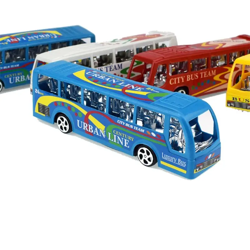 

Model for Play Vehicle Mini Bus Powered Sliding Bus Kids Party Favor Set