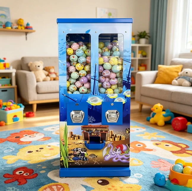 Prize Capsule Toy Machine - Automat do sprzedaży kapsułek z podwójną