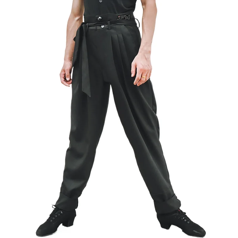 2025 Man National Standard Dance Pants Men's New Dance Pants Latin Dance All-match Men's Pants  W547