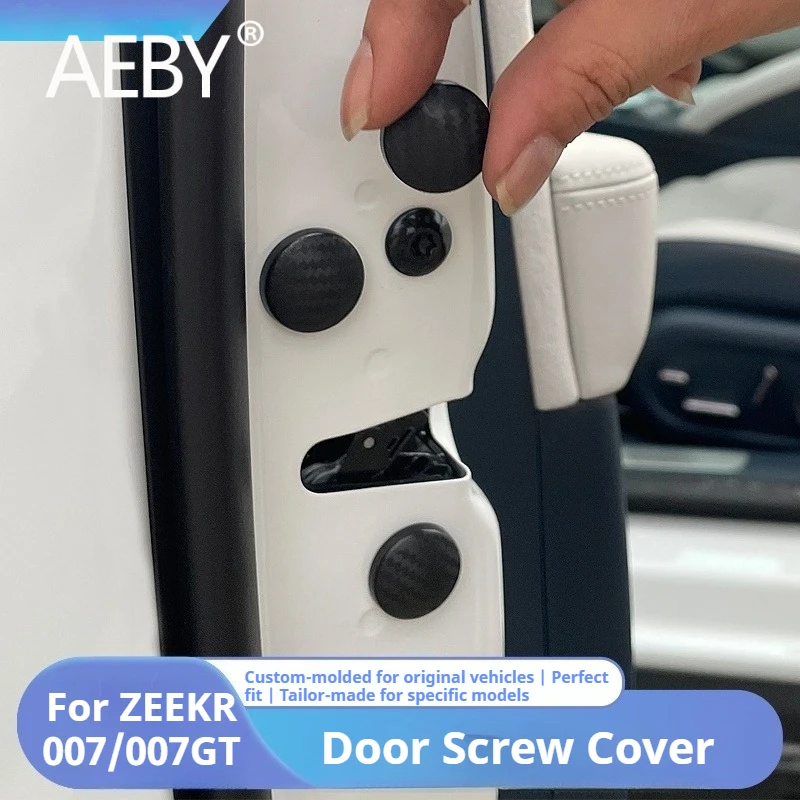 

AEBY для ZEEKR 007/007GT 2024 2025, крышка винта для внутренней двери, пластиковые зажимы, комплект заклепок для панели, аксессуары для интерьера