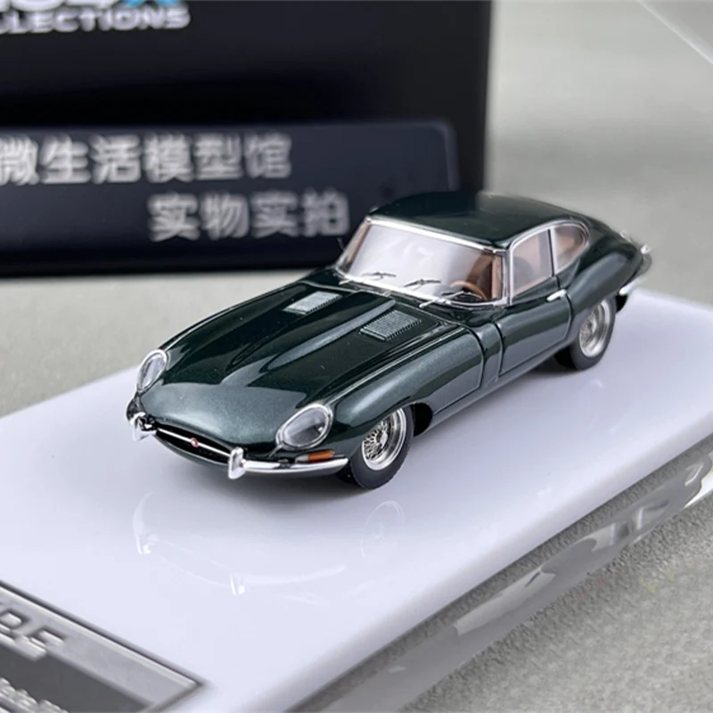 

1:64 Scale Jaguar E-Type Convertible Version 1960 Simulation Resin Car Model Static Display Collectible Gift Souvenir Decoration