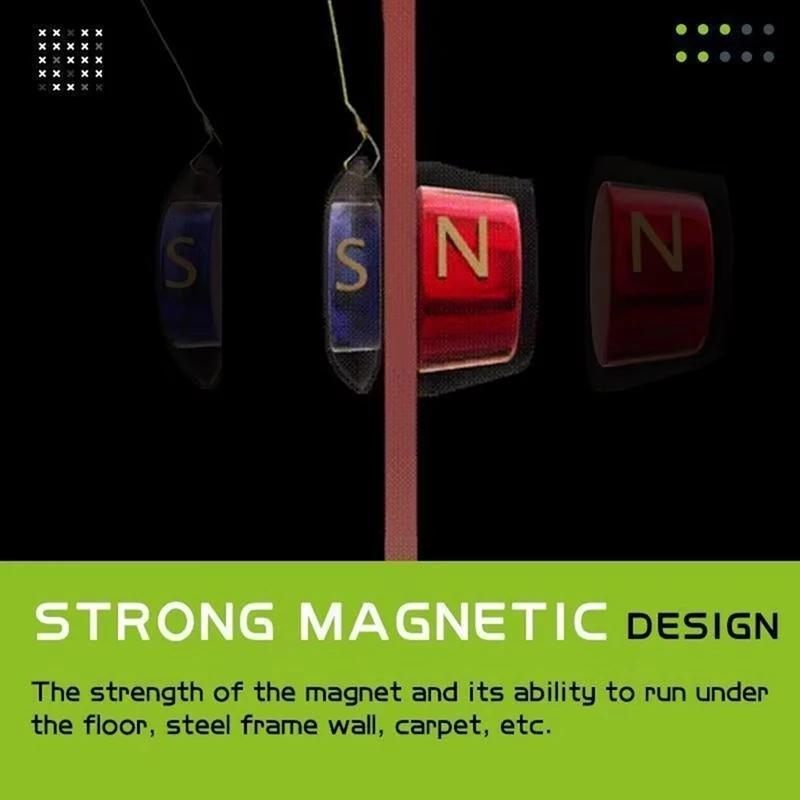 WireMag Puller Magnetic Threader Snap Wire Guider 6M Cable Through Aiding Tools Cable Puller for Wiring