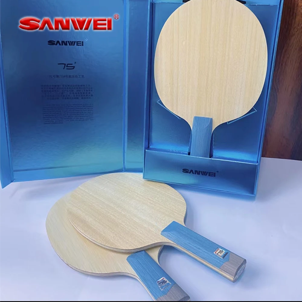 

Original SANWEI 75 PAR Table Tennis Blade Professional Ping Pong bat Table Tennis Paddle