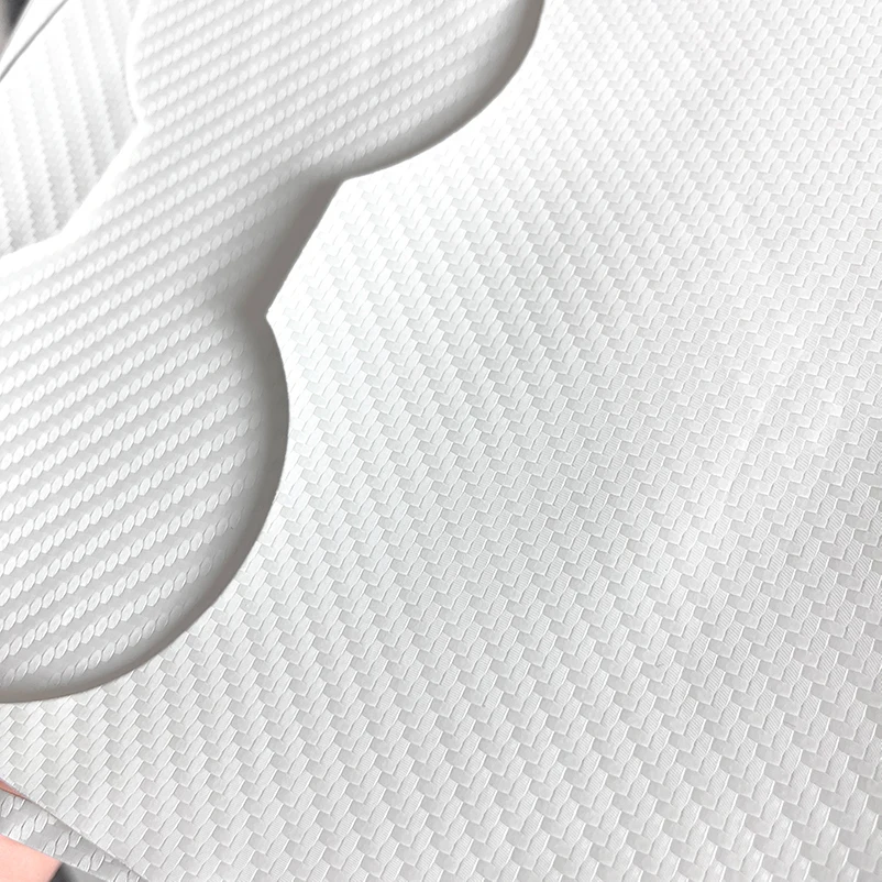 PU Leather Center Console Protector Cover for Tesla Model 3 Y 2021-2023 White Central Control Panel Sticker Film Car Accessories