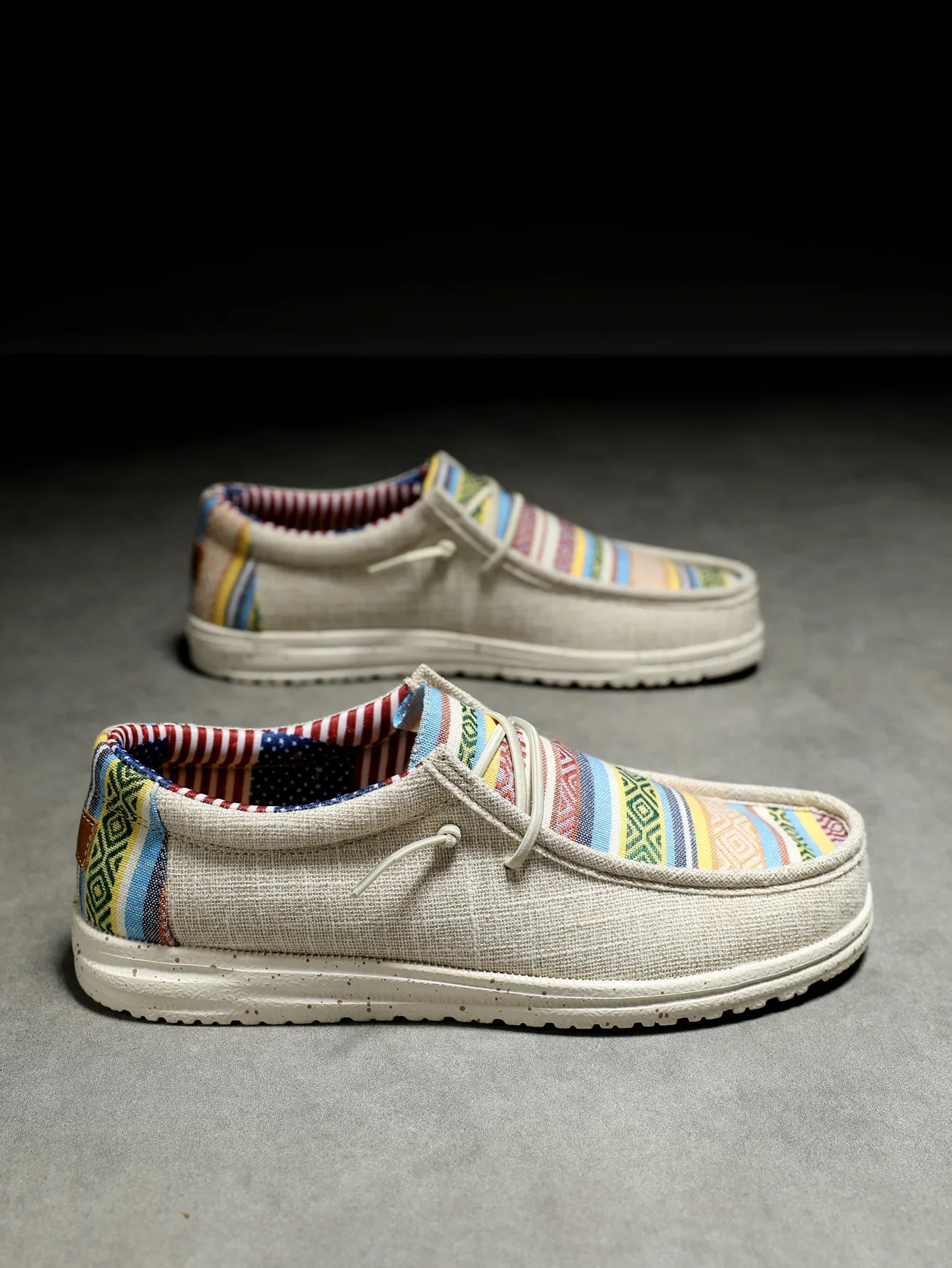 Herren-Freizeitschuhe, rutschfestes Design, Originalmarke, Canvas-Schuhe, Slipper, Unisex, strapazierfähig, modische Slip-on-Schuhe, hohe Qualität. – Detail 5