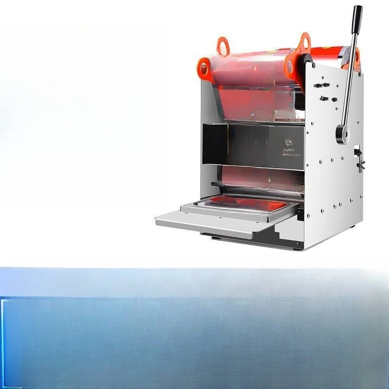 

Fully automatic commercial fresh-locking box, small sealing machine, takeaway boud baler, braised lunch box, cooked food