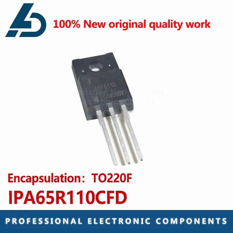 IPA65R110CFD Silkscreen 65F6110 31.2A 650V TO220F Plastic-sealed in-line field-effect triode