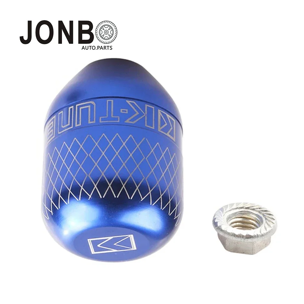 JONBO  Universal Aluminum  Carving Gear Shift Knob M10x1.5 Thread Manual For K Tuned