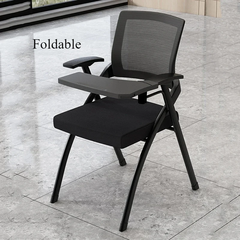 Folding Lounge Meeting Chairs Portable Wordpad Meeting Chairs Integral Multifunctional Sillas De Oficina Office Furniture