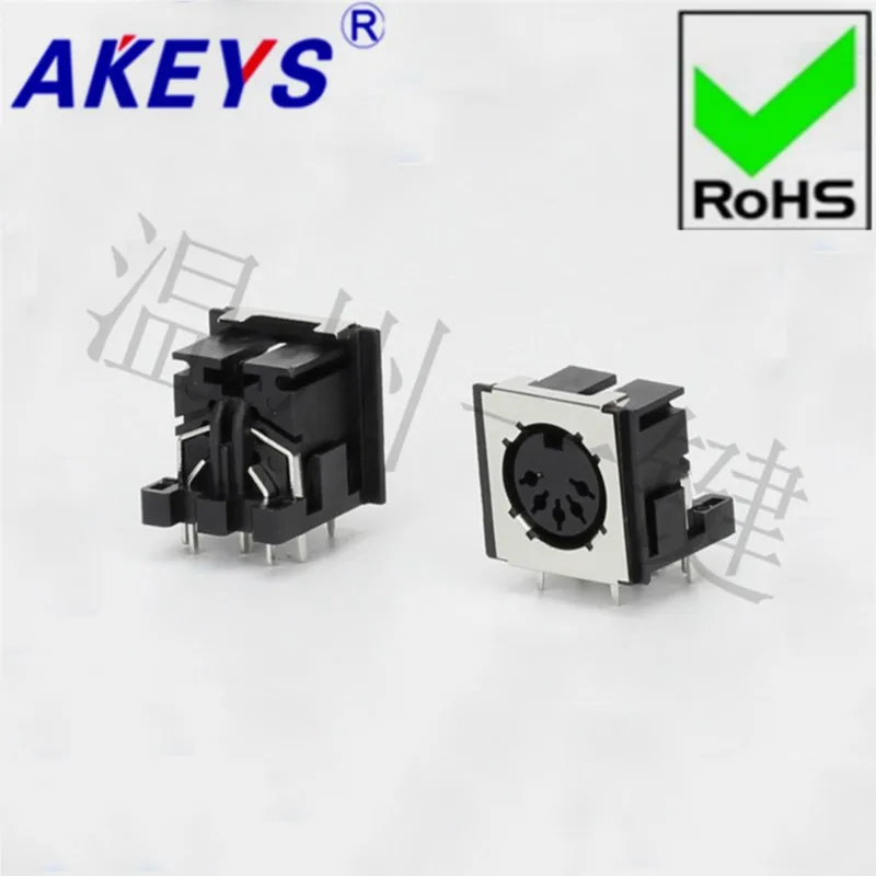 10 PCS DS-5-03-05-01 Square S Terminal Connector generous 5-core 7-pin socket 5PIN needle DIN Master