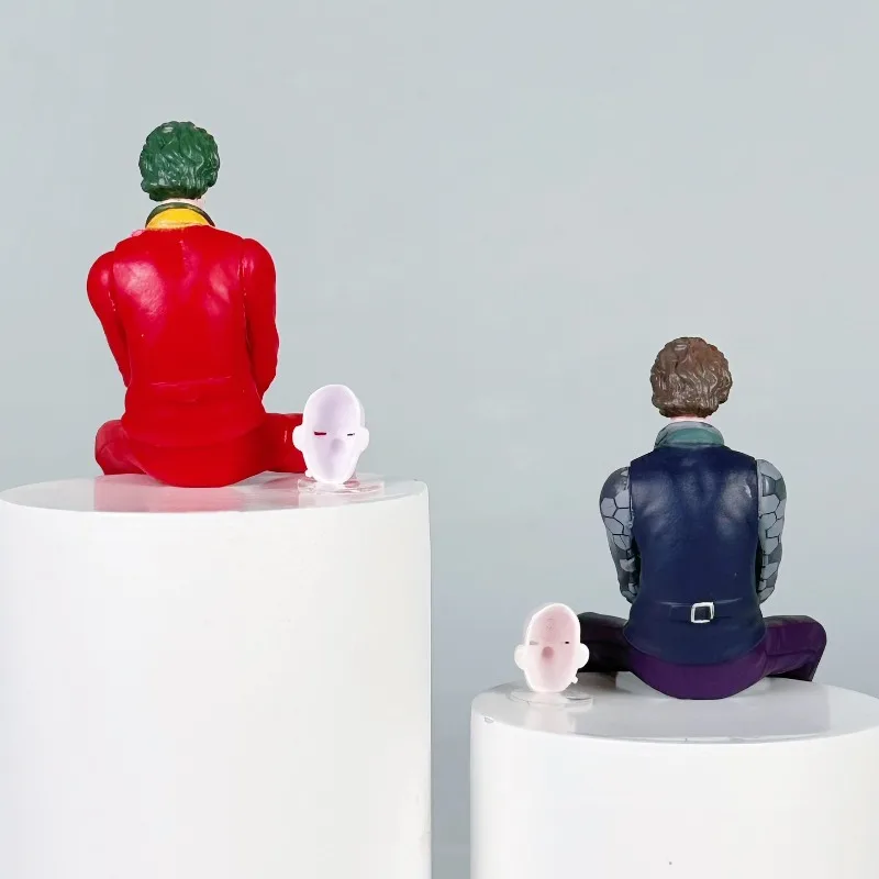 Dach Clown Auto Ornament Heath Ledger Schönheit Mann Black Knight Clown Suicide Squad Trompete sitzendes Modell