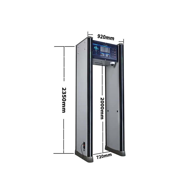 

Easy-To-Use Metal Detector Walk Pass Security Long-Lasting Smart Metal Detector Gate