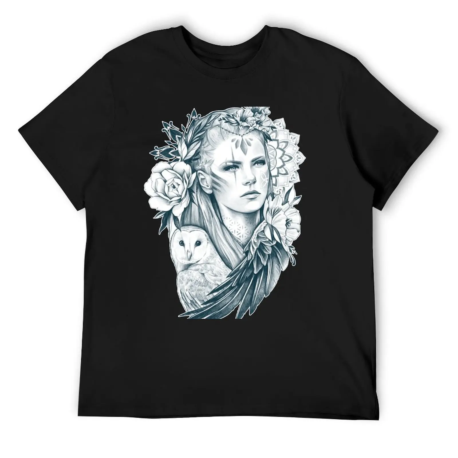 

Owl spirit T-Shirt valentines boutique clothes blanks funny shirt cotton oversized t shirts for men