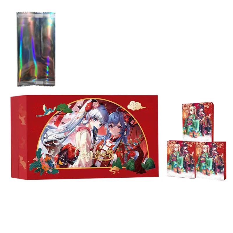 Jiang CardsHot vendedora Sexy Goddess Story Booster Box tarjetas de colección, paquete de tarjetas de Anime, bellezas, multicaracteres, rectangulares