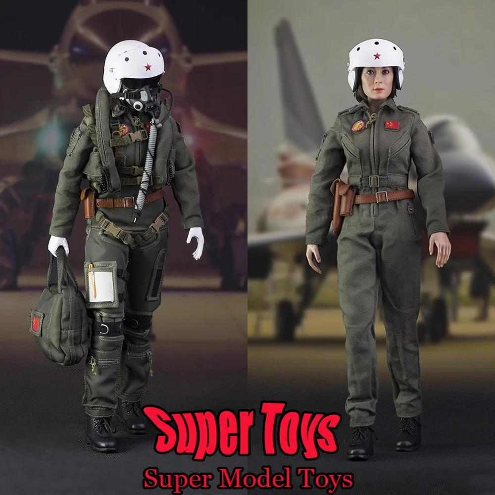 FLAGSET 73006 1/6 Scale Female Soldier Air Force The Chinese People Liberation Army 90 Years Full Set 12'' Action Figure Doll