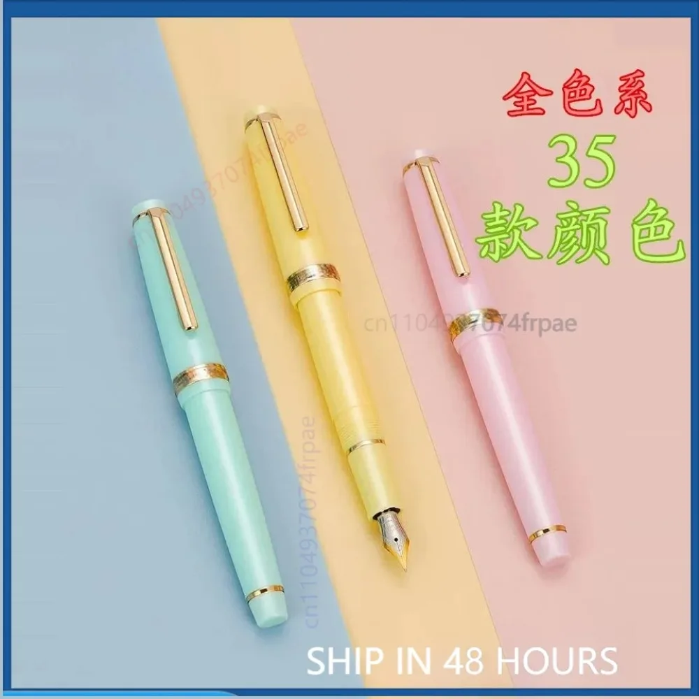stylo-plume-jinhao-82-a-motif-quatre-saisons-pointe-ef-pour-adultes-et-etudiants-pratique-de-la-calligraphie-cadeau-de-bureau-clip-dore-5-pieces
