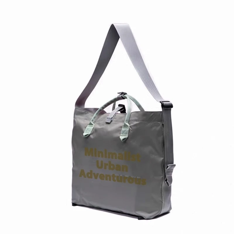 Large-capacity sports fitness messenger bag, the same portable commuter computer bag for men and women, outdoor shoulder bag.