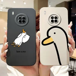 For Huawei Y9a / Nova Y9a Case NovaY9a Y 9a FRL-L22 FRL-L23 Cute Cartoon Camera Protective Shockproof Soft Silicon Phone Cases