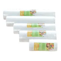 Vacuum Packaging Rolls Vacuum Plastic Bag Storage Bags home Vacuum Sealer Food Saver 12+17+20+25+28cm*500cm 5 Rolls/Lot