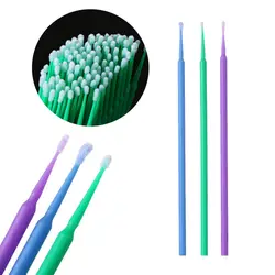 100pcs Convenient Maintenance Tools Automobile Washer Disposable Dentistry Pen Paint Touch-up Paint Brushes Car Applicator Stick