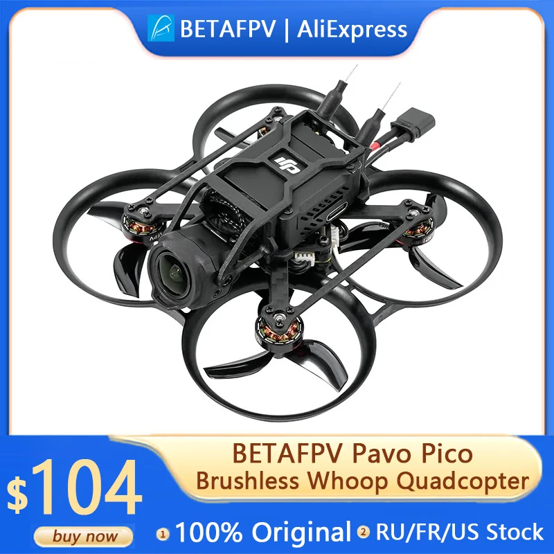 

BETAFPV Pavo Pico Brushless Whoop Quadcopter (Without HD Digital VTX & Camera)