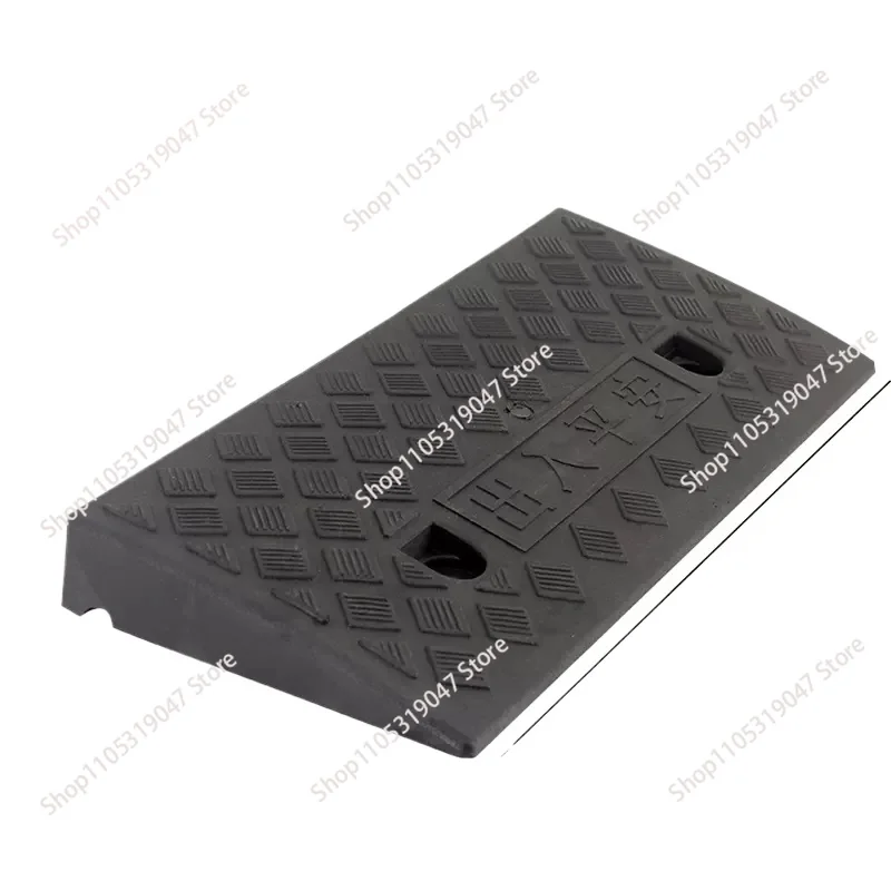 50*27*7cm Plastic PVC Road Slope Ramp Pad Portable Car Step Uphill Triangle Mat Curb Rubber