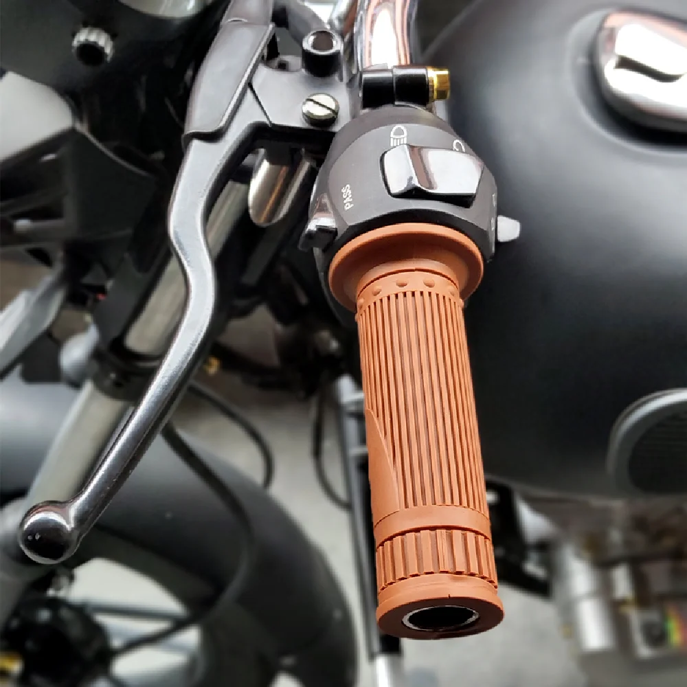 chopper vintage motorcycle handle grip  7/8\