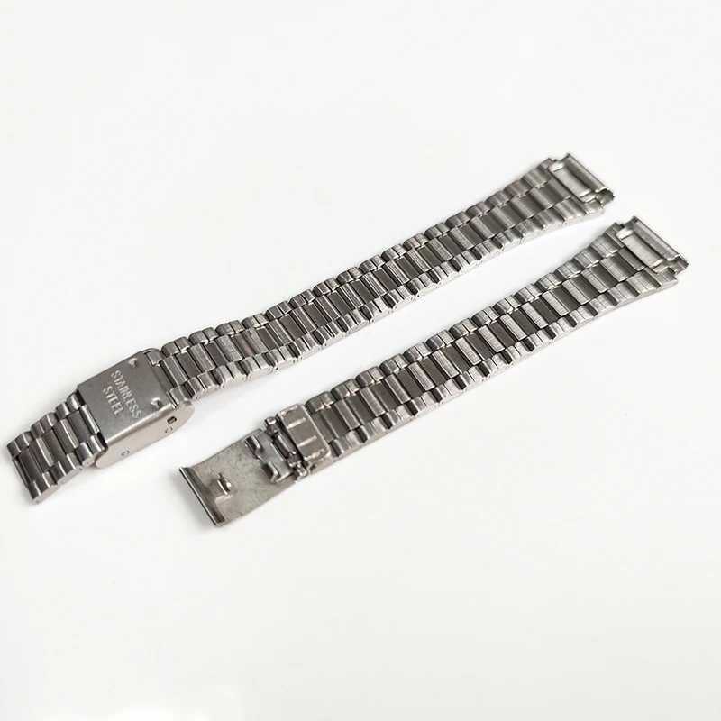 Suitable for Casio LA-670WA Women\'s Watch Strap 13mm Substitute Stainless Steel Metal Watchbands