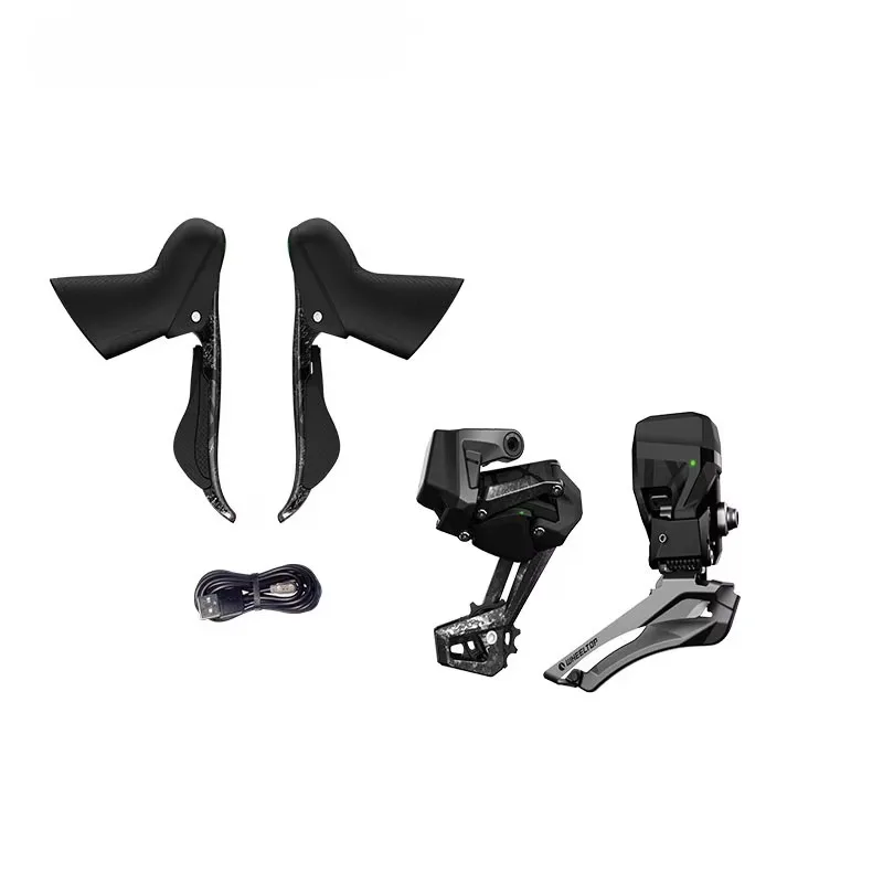 WHEELTOP -EDS TX Road bike Groupset Electronic Wireless Carbon aluminium alloy Rim ,Disc Brake 7-14s Speed Front Rear Derailleur