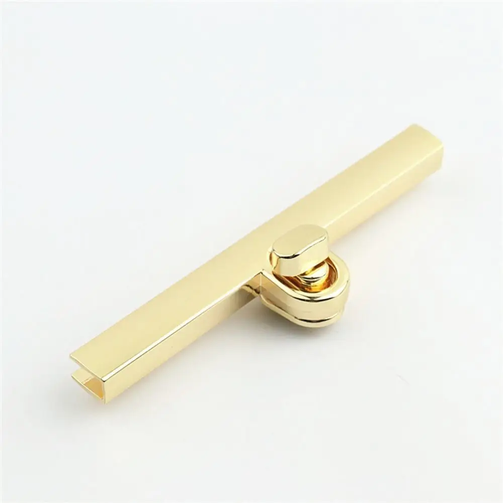 Hardware Clips Metal Bag Clasp Gold Silve Twist Lock Design Turn Lock Clasp Purse Closure Purse Making