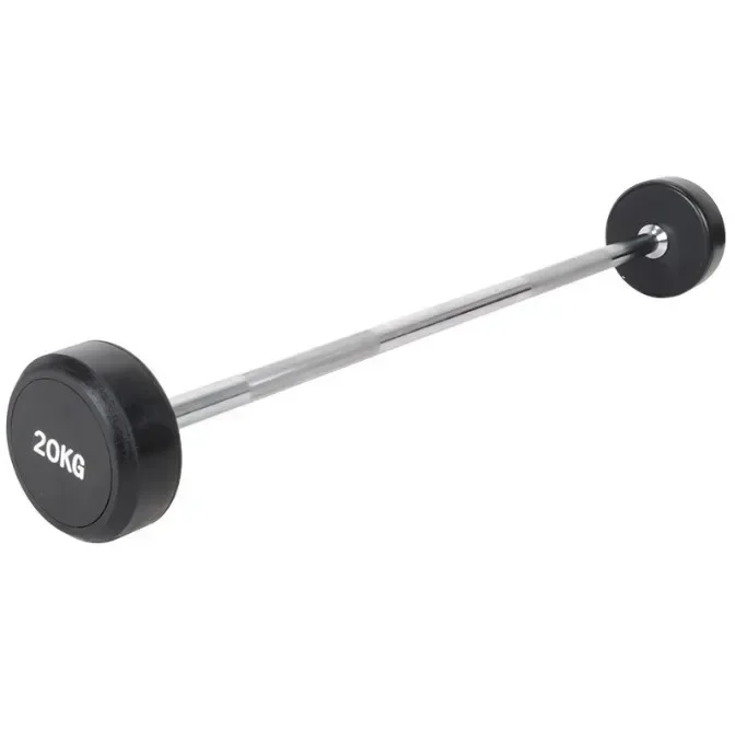 Weightlifting Barbell Fixed Straight Barbell Straight Curl Commercial Barbells