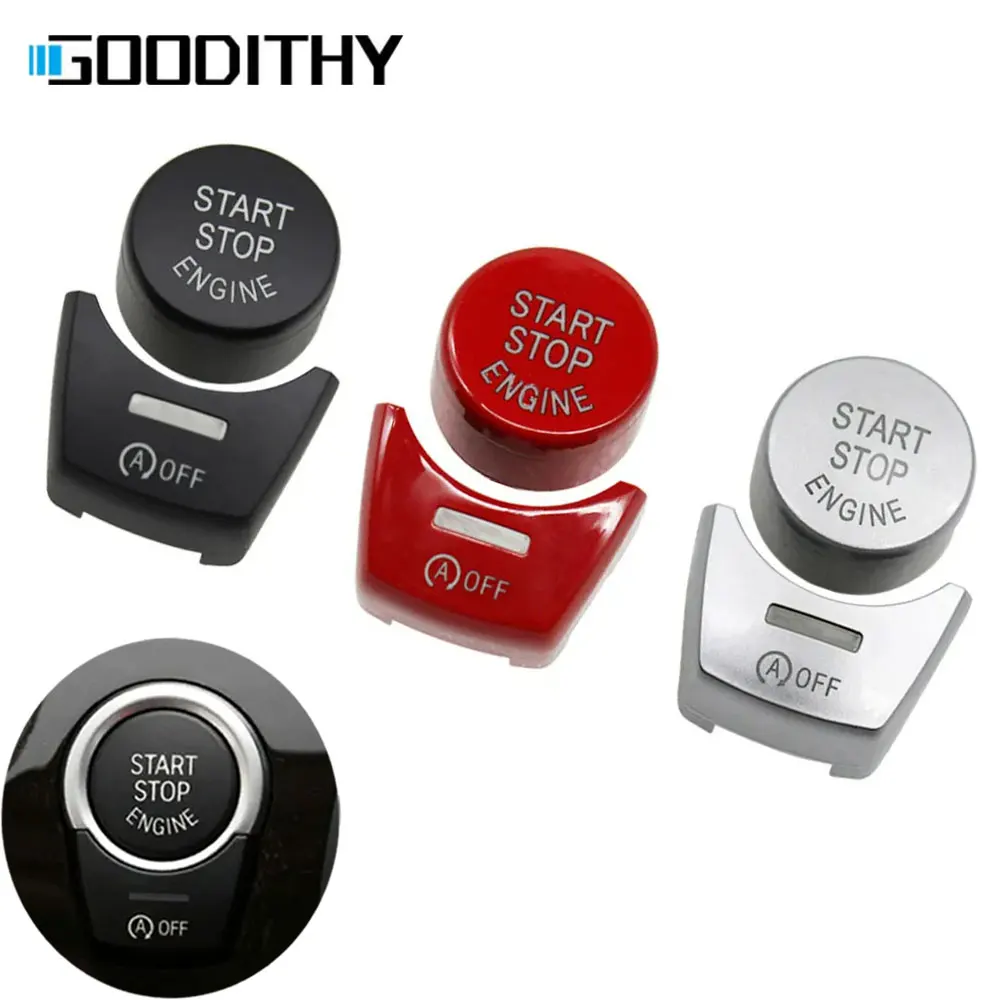 Car Engine Ignition Start Stop Switch Cover OFF Button For BMW F G Series 1 2 3 4 5 6 7 X3 F20 F22 F30 F32 F01 F02 F10 F12 F25