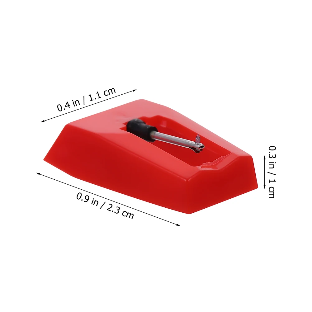 

4 Pcs Stylus Replacement Needle Record Player Phonograph Attachment Plastic Needles Vinyl
