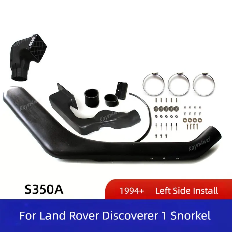 Off Road 4x4 Accessories Raised Air Flow Intake Snorkel Kit For 1994+ Land Rover Discovery Series 1 300 Tdi Wading Breath Hose