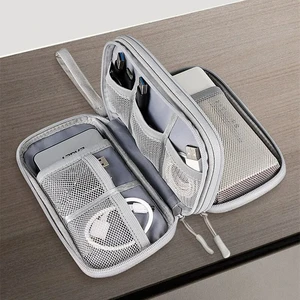 Digital Storage Storage Bag, Multi-Layer Headset Cable Organizer, Treasury Loading, USB Data Cable Bag 10 Main Sales Free Shipping - №2