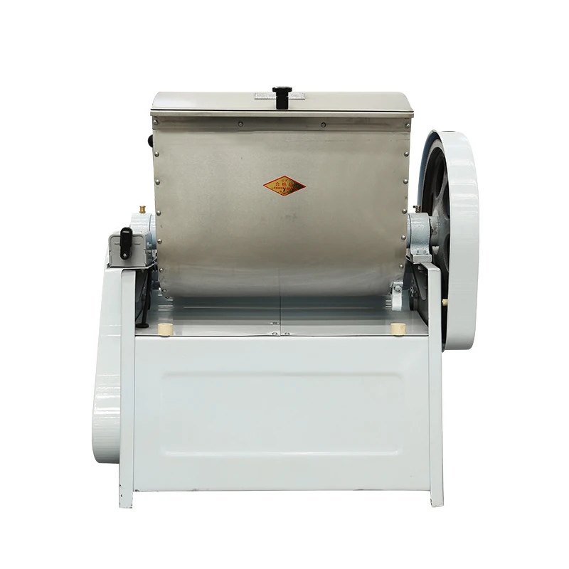 Dough Mixer Commercial  Horizontal Kneading Machine Stainless Steel Bucket Flour Electric Bread Automatic Food Processor