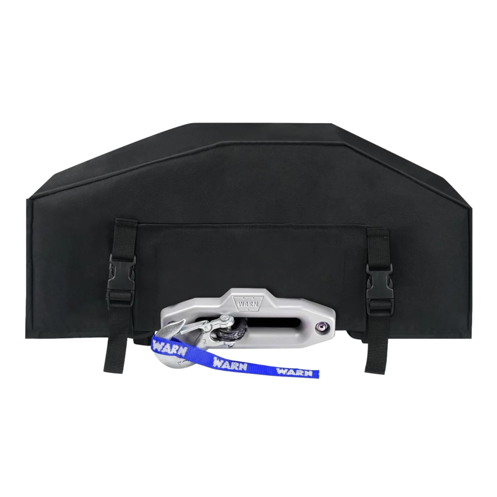 

900D Oxford Fabric Winch Dust Covers Waterproof Dustproof Protective Cover for Tractor Winch Heavy Duty Winch 55*25.5cm