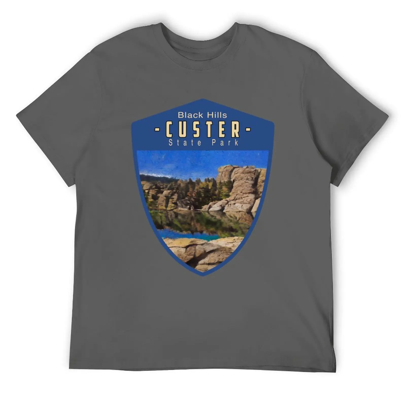 Hiking Trails Custer State Park Black Hills South Dakota T-Shirt anime clothes graphic shirts cotton man t-shirts men t shirts