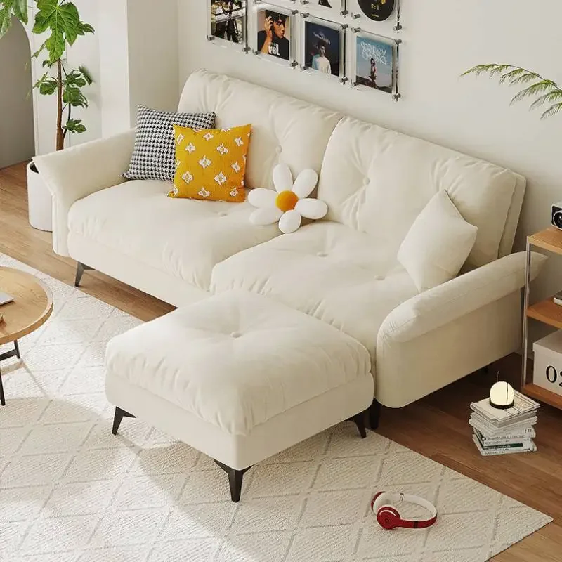 Minimalistic Living Room Sofa Armrest Individual Lazy Nordic Chaise Sofas Salon Lit Pliable Divano Letto Modern Furniture