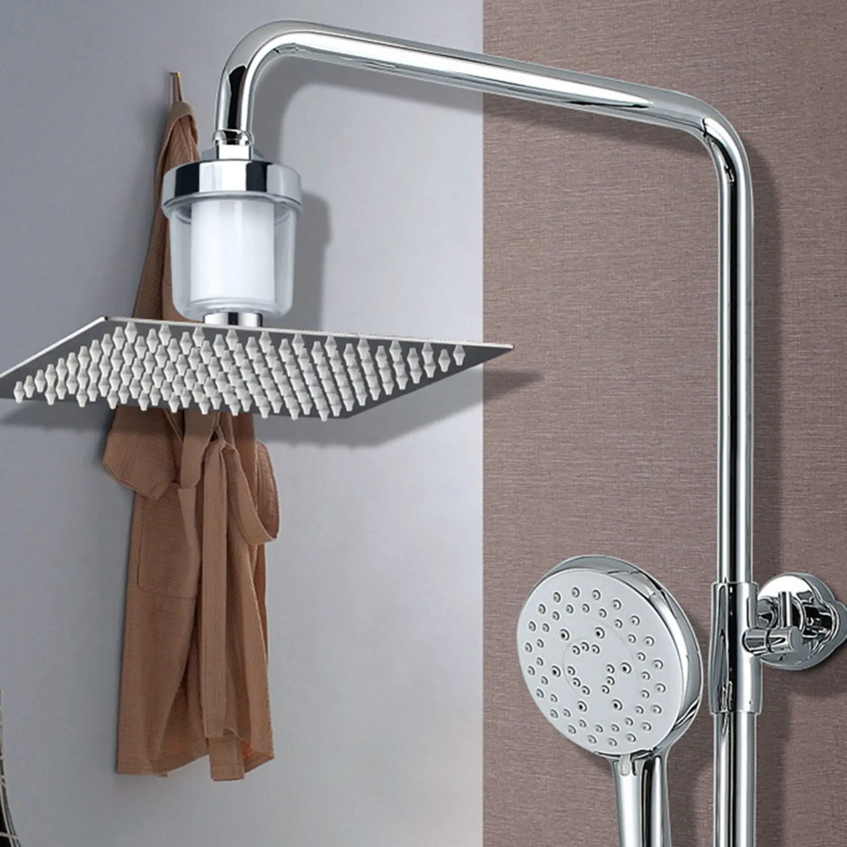 A84X-8PCS Purifier Output Universal Shower Filter PP Cotton Household Kitchen Faucets Purification Home Bathroom Accessories