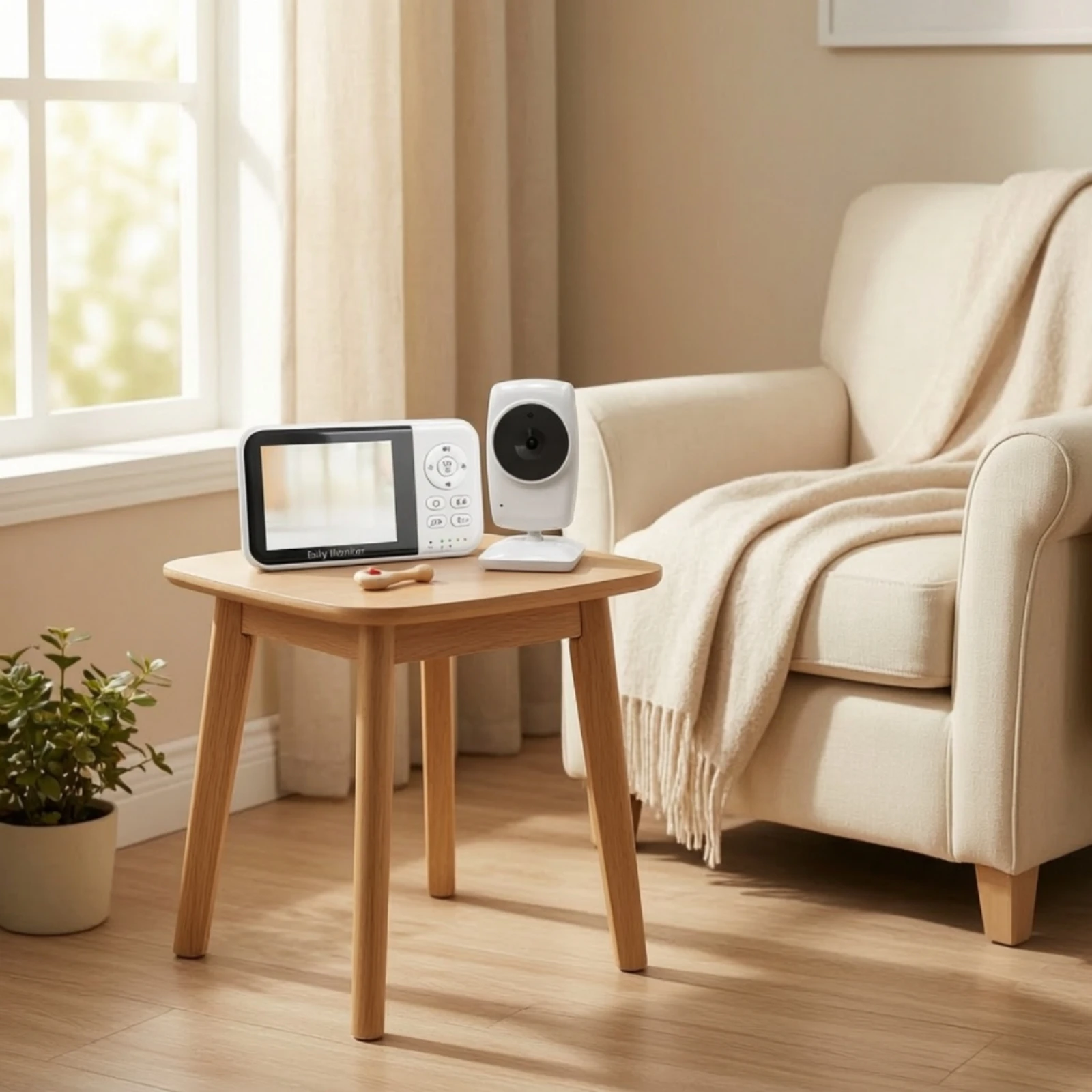 Visual Baby Monitor Temperatur - Baby Nursery Temperature recension och pris