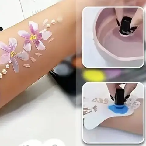 

Face Paint Stencils Professional Body Art Paint Stencils Reusable For Adults Kids Easily Use Templates For Parties Makeup Tools
