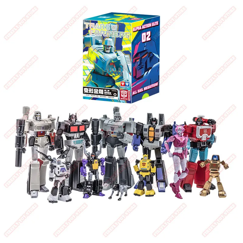 Original Transformers Animation Movies Peripheral Toys AAE Series Megatron Perceptor Movable Model Figures Collection Vol.2