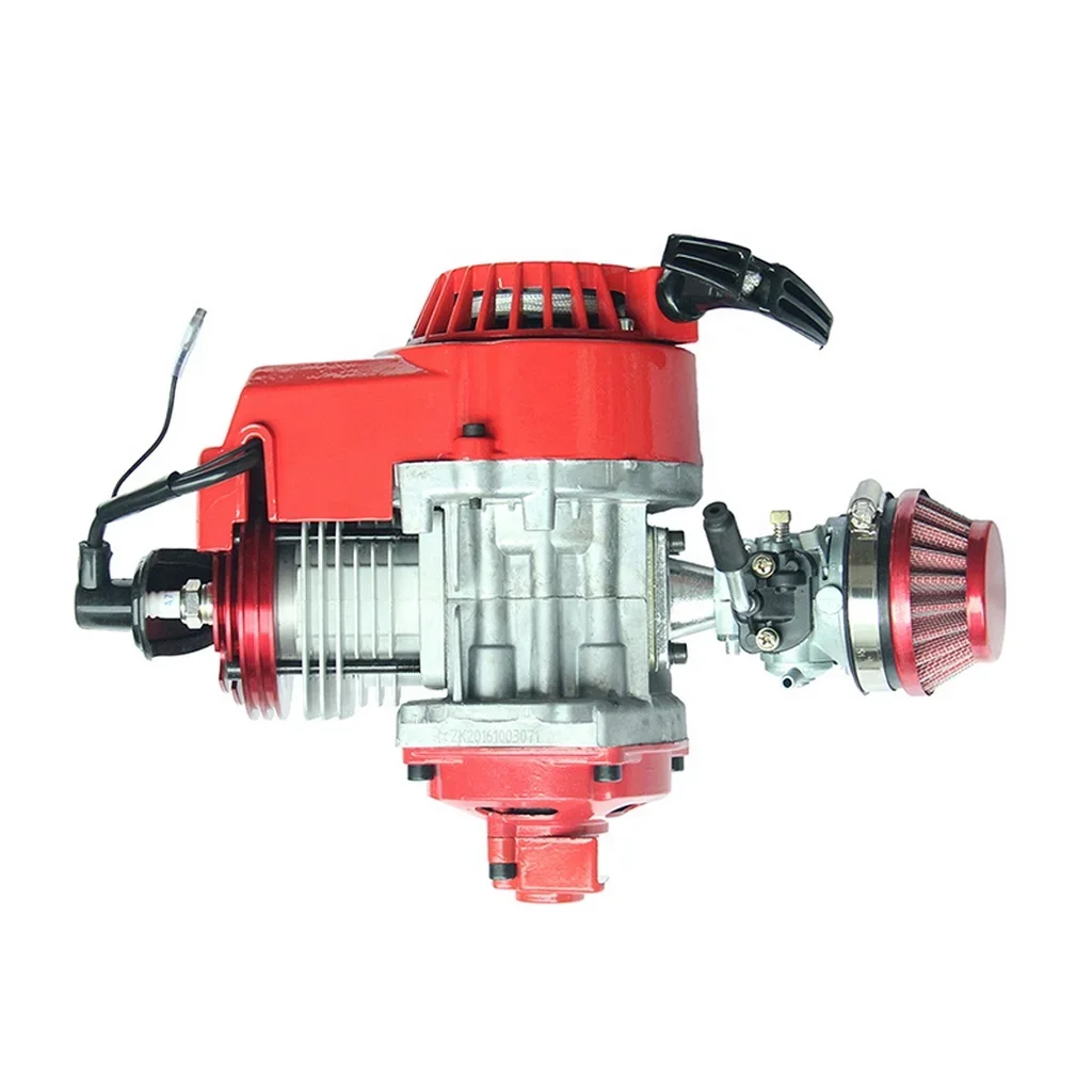 

2026 одиночный 49cc 2-тактный двигатель с пусковым двигателем 44-6 Mini Pocket PIT Quad Dirt Bike ATV Buggy