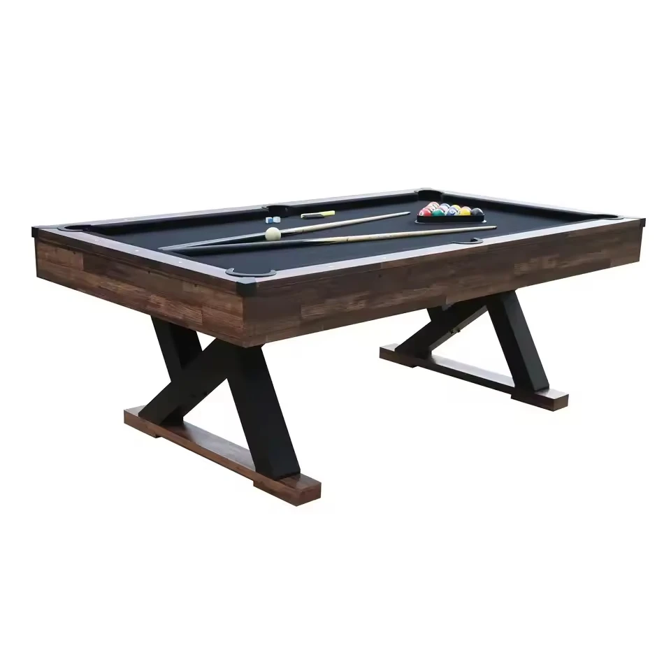 3-in-1 Household Multifunctional 8ft Dining Pool Table Billiard